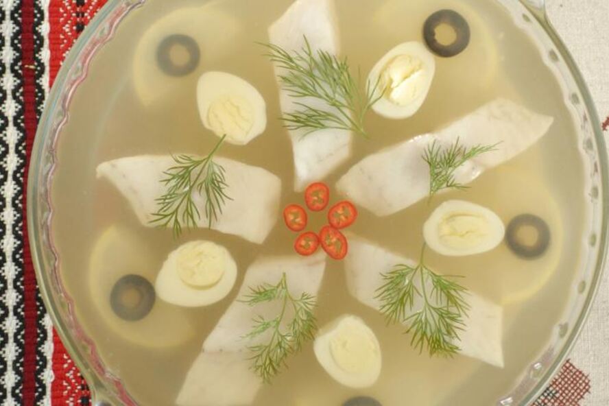 Рецепт заливного из судака