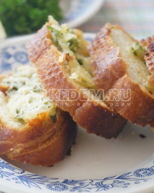 Запеченный батон