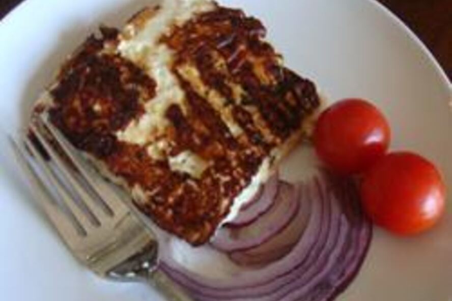 Рецепт жареной феты саганаки