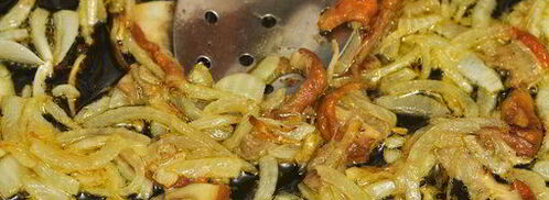 дорадо, фаршированная жюльеном из морепродуктов. Шаг 7