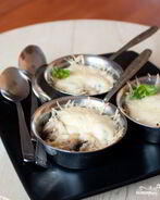 Грибной жульен из шампиньонов