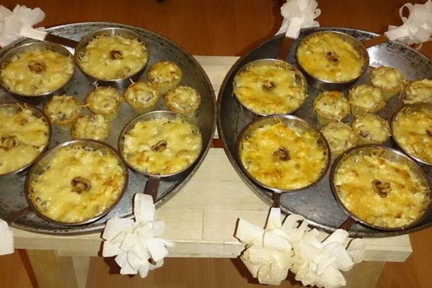 Рецепт грибного жульена