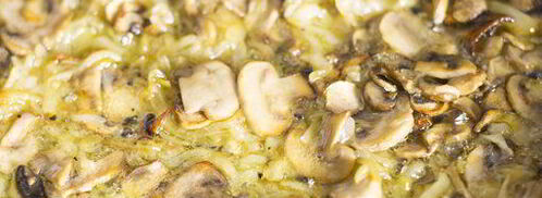 слоеные сердечки с жюльеном из креветок. Шаг 7