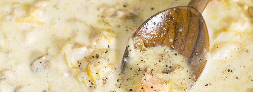 слоеные сердечки с жюльеном из креветок. Шаг 11