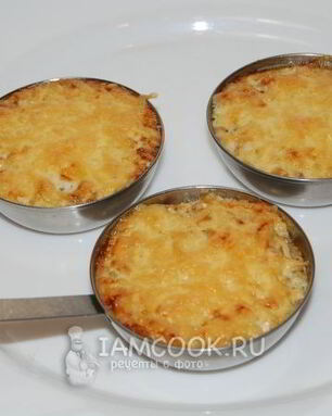 Жульен с курицей