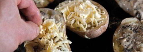 жульен в картофеле. Шаг 5