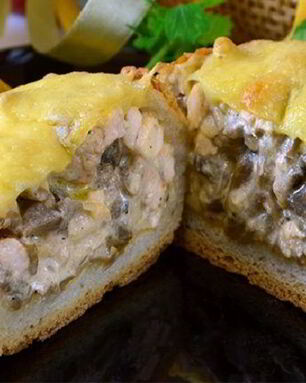 Жульен в съедобных кокотницах