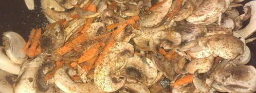 жюльен-фьюжн из гречки с грибами. Шаг 3