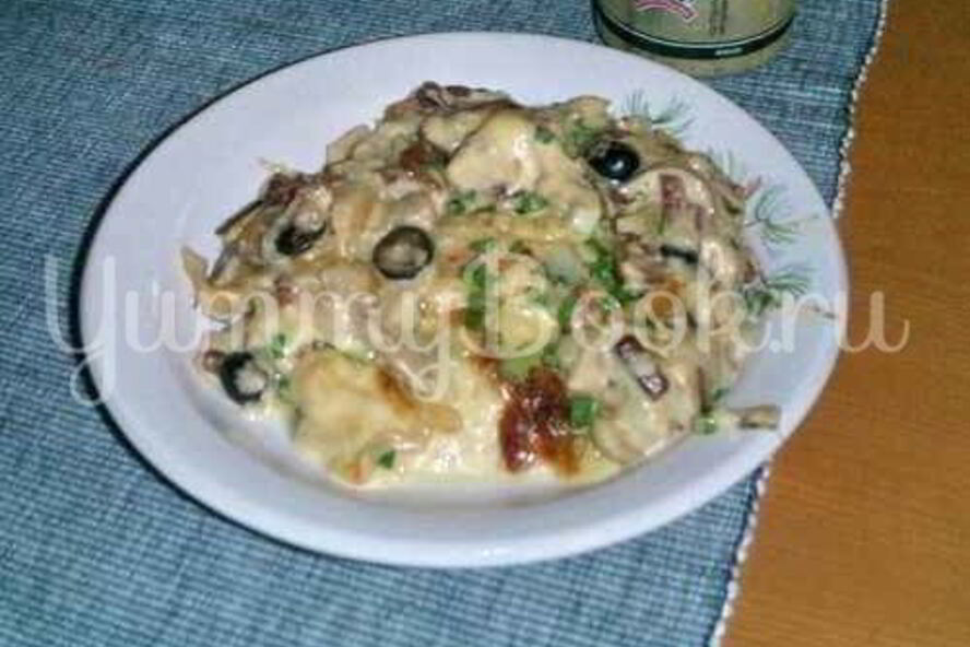 Рецепт жюльена грибного с овощами