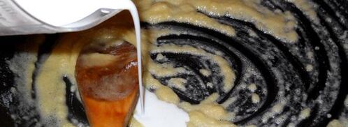 жюльен из мидий. Шаг 8