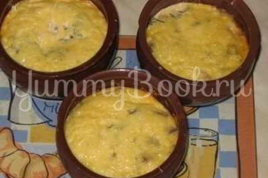 Рецепт жюльена из языка с грибами