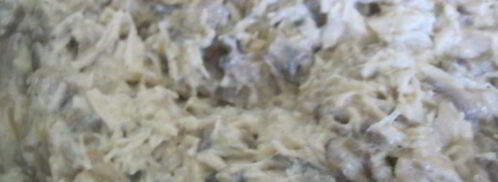 жюльен с курицей и грибами в булочке. Шаг 8