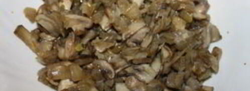 жюльен с мидиями и креветками. Шаг 2