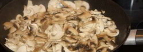 жюльен со сливками. Шаг 2