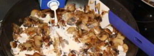 жюльен со сливками. Шаг 6