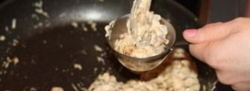 жюльен со сливками. Шаг 8