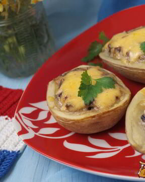 Жюльен в картофеле