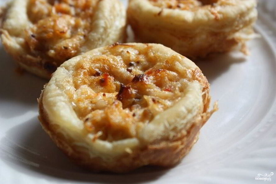 Рецепт жюльена в тарталетках